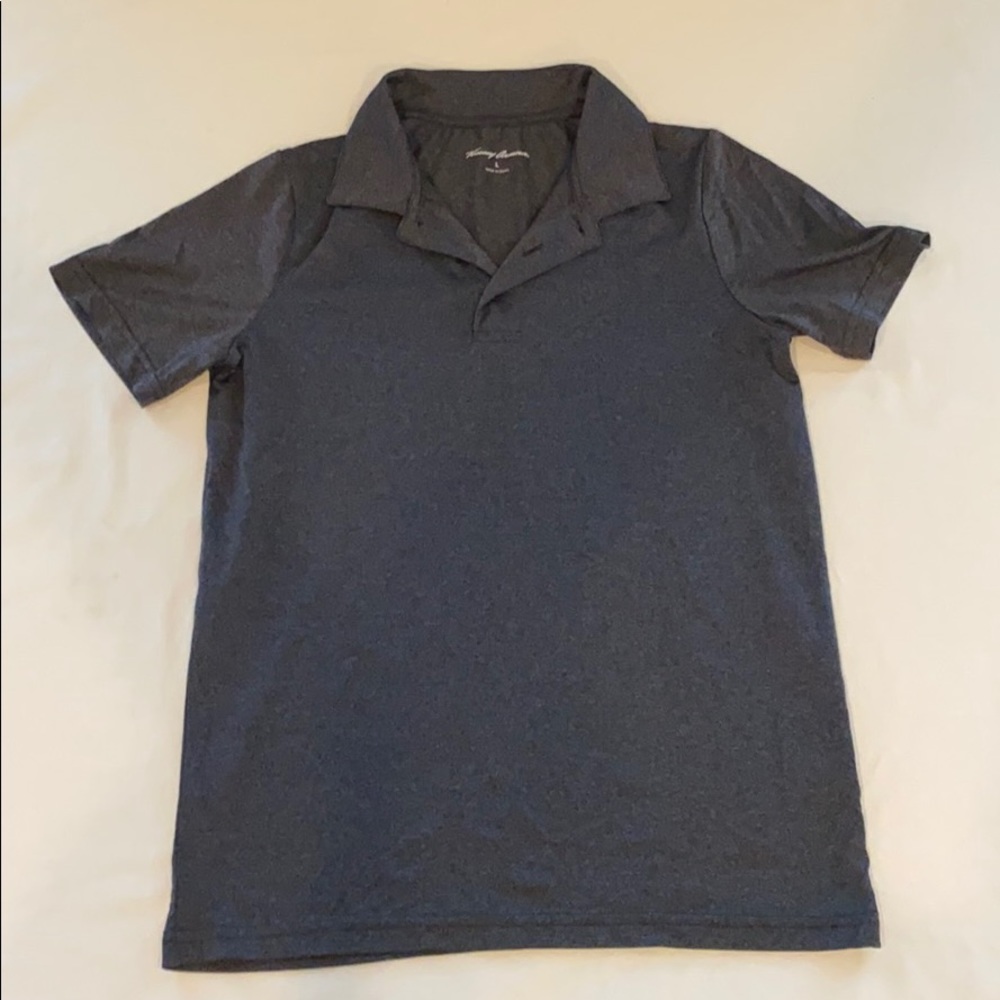 Tommy Armour boys polo gray large